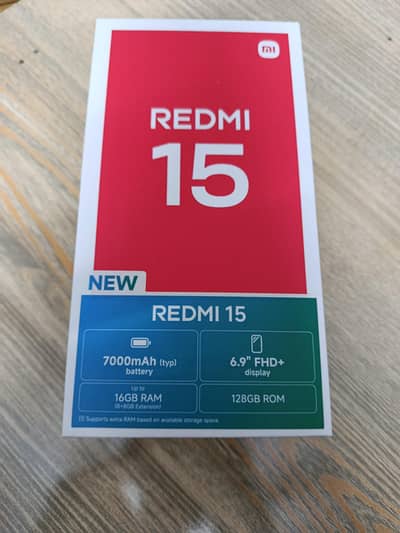 Redmi 15 4G | Fully PTA Approved | Mint Condition
