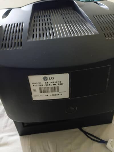 LG 14 Inch CRT TV - Model CT-14B10KG - Working