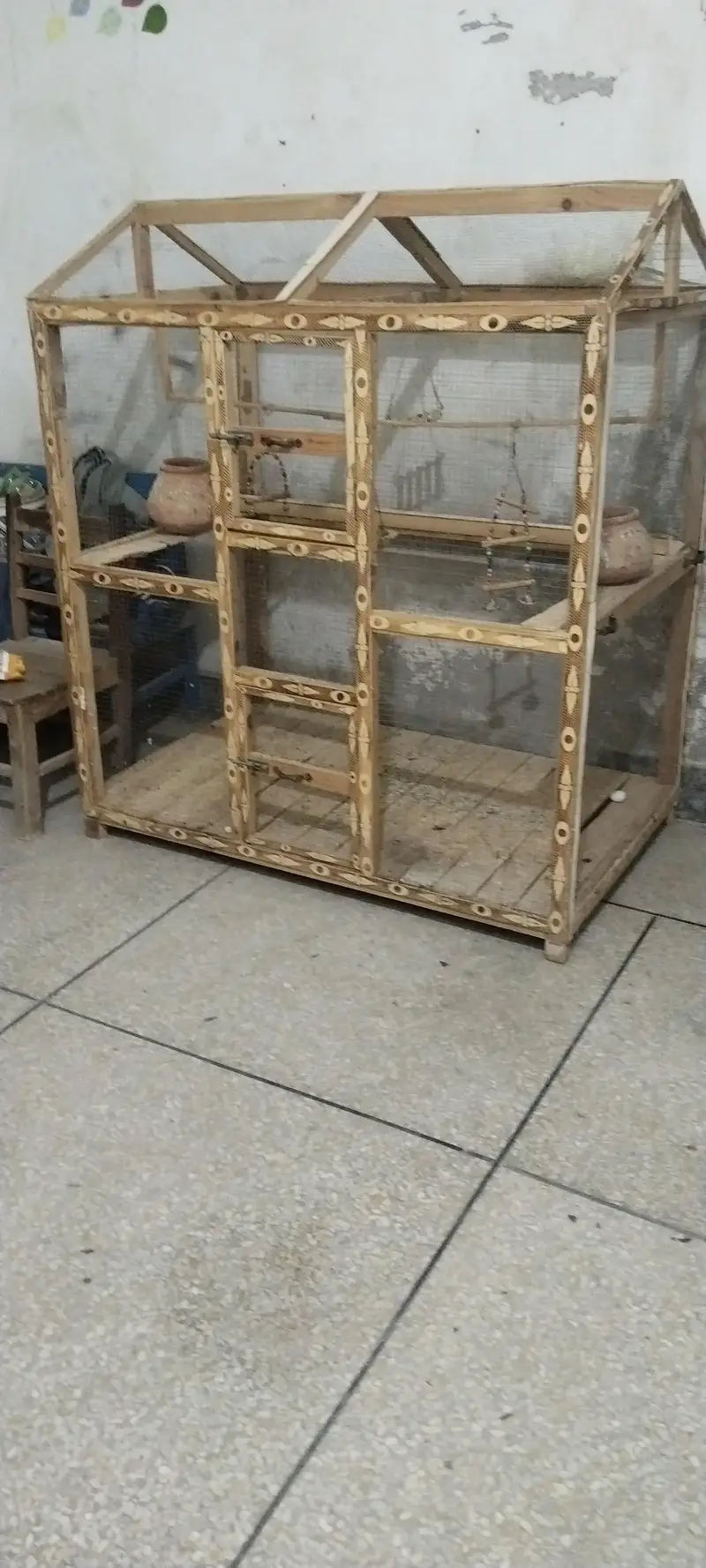 wooden cage for Australian birds — photo 2