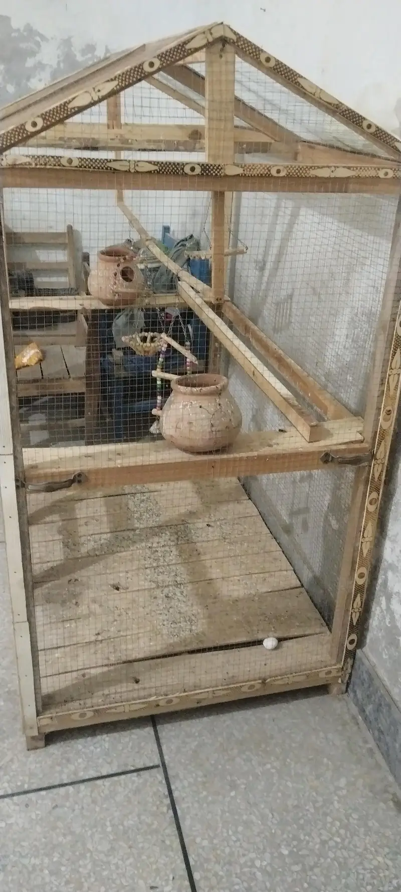 wooden cage for Australian birds — photo 3