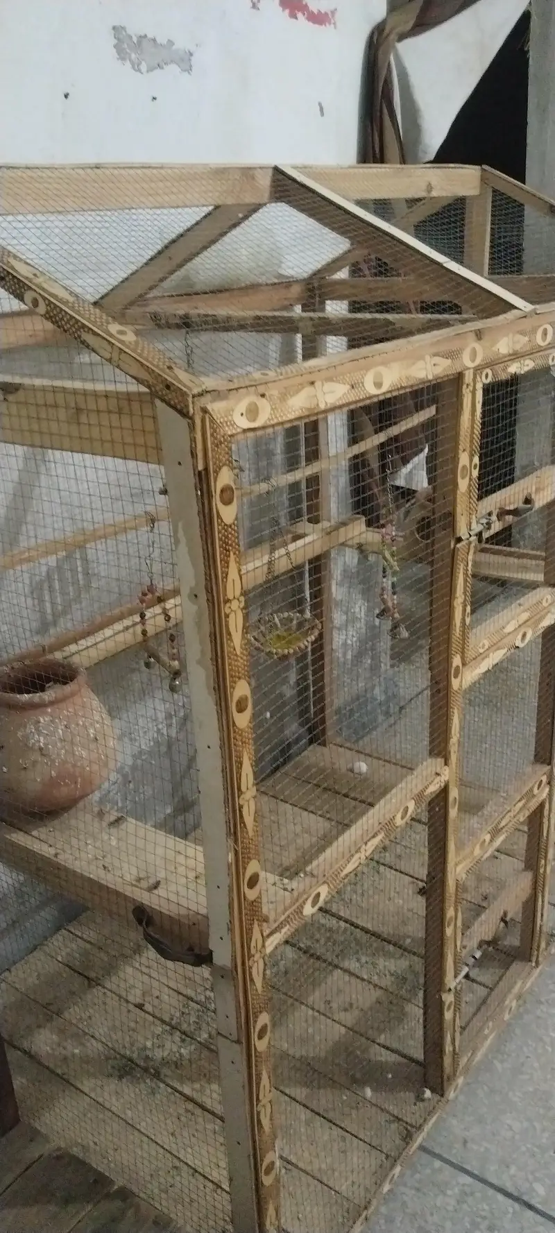 wooden cage for Australian birds — photo 4