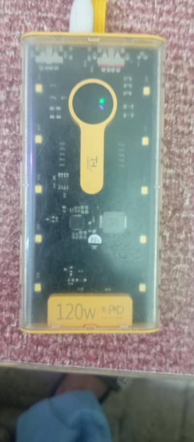 Urgent Sale: 10000mAh Transparent Fast Charging Power Bank