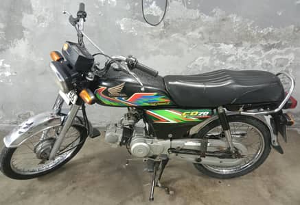 Honda CD70 Black color 2021 model