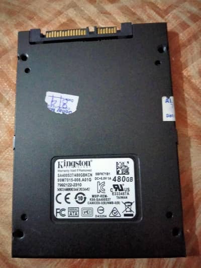 kingston 480gb ssd 100% health