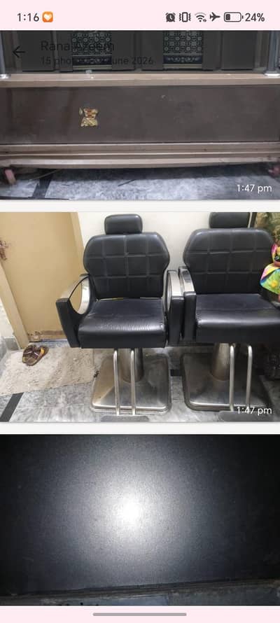 2 chairs good condition
