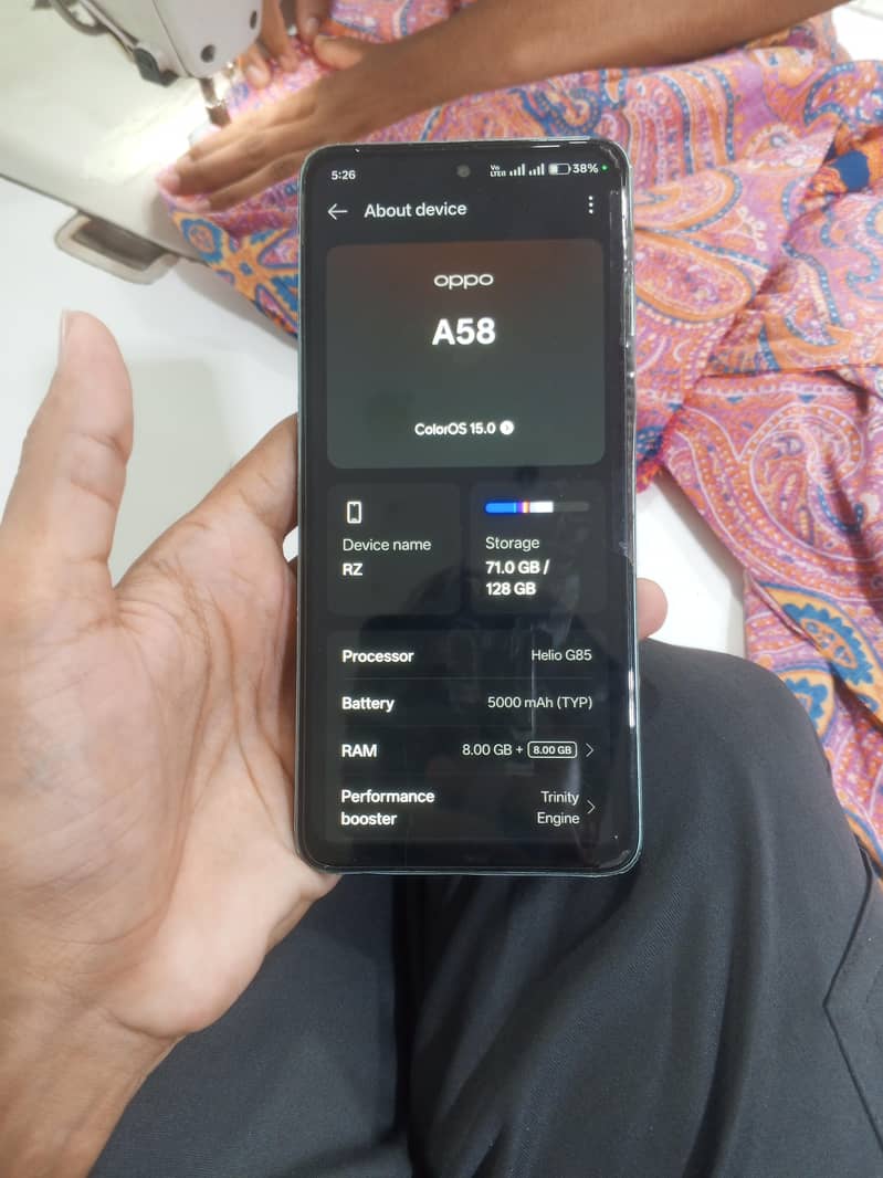 OPPO A58 5