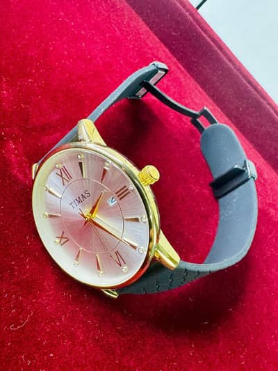Man hand watch