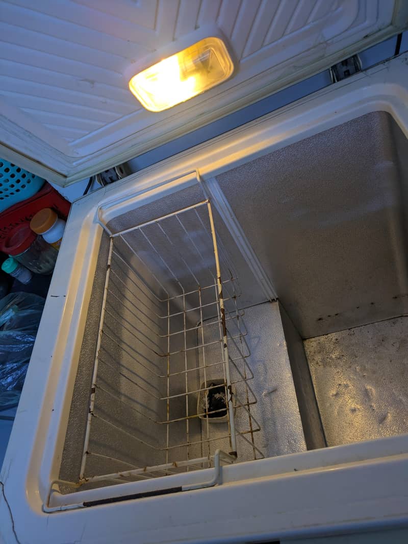 waves deep freezer 1