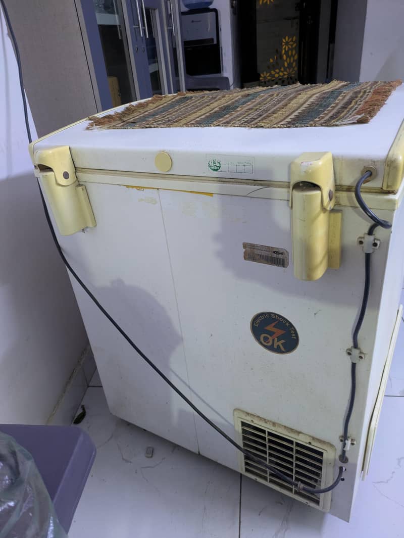 waves deep freezer 5