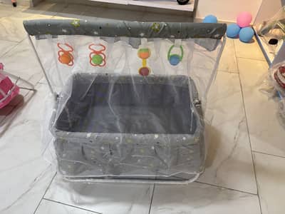 Baby Cradle Grey
