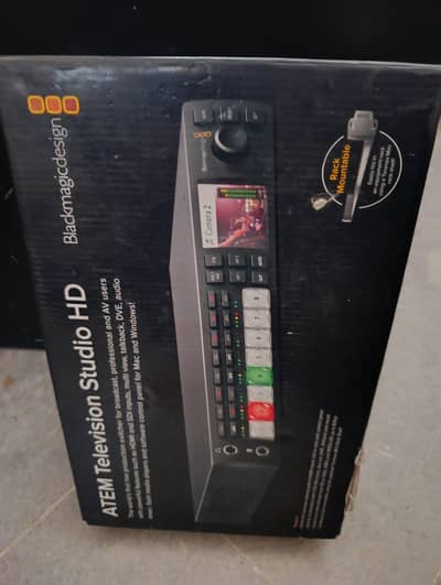 blackmagic design television studio HD switcher