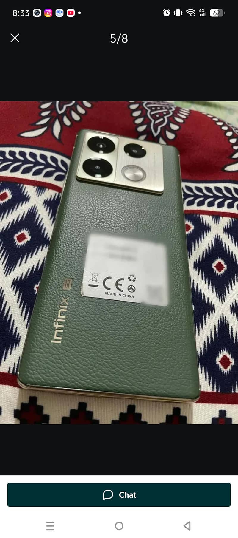 Note 40 pro infinix 3