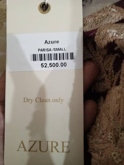 Azure Branded Maxi, one time used only, like brand new