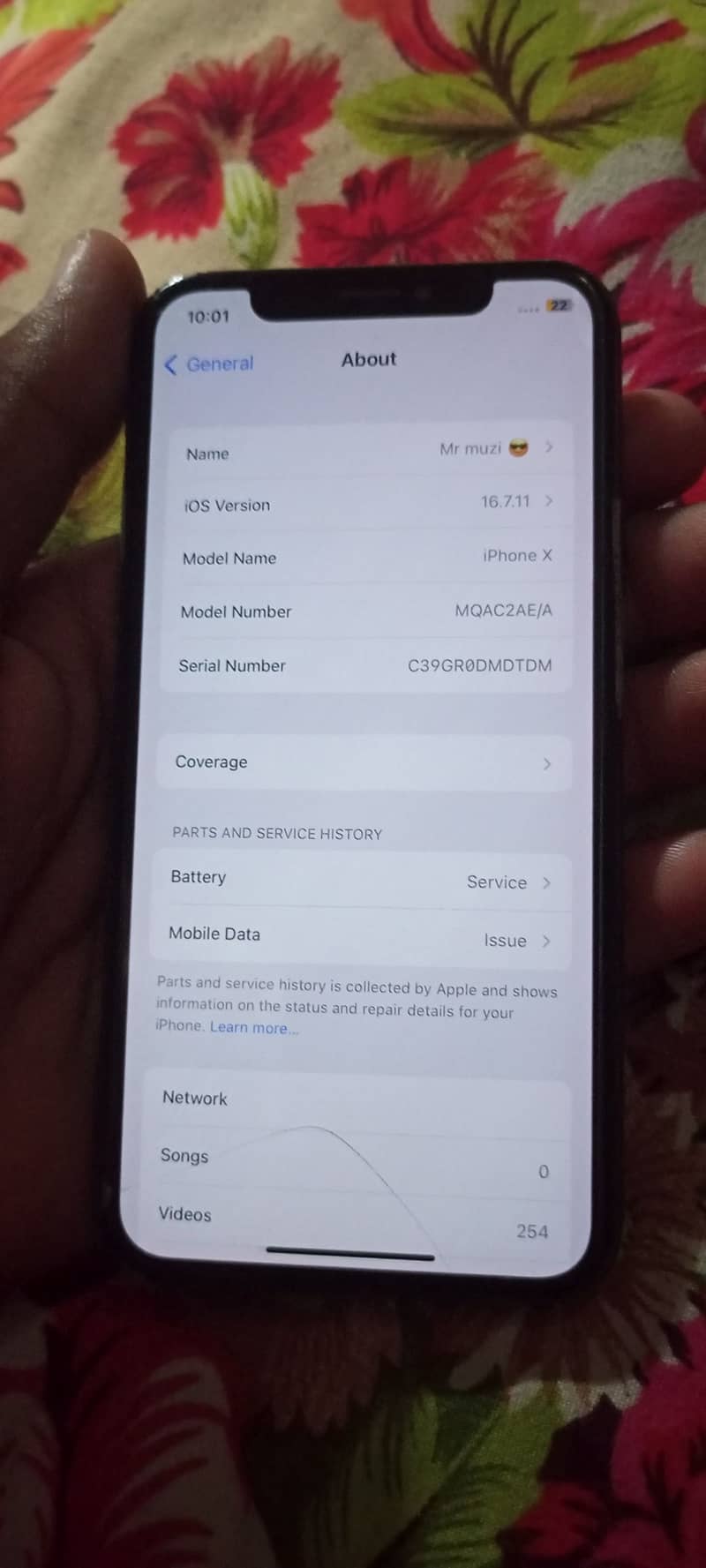 Apple iPhone X 5