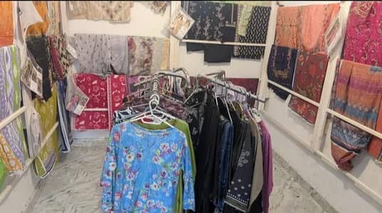 Ladies Boutique Setup | Dresses, Suits & Fabric Display for Sale