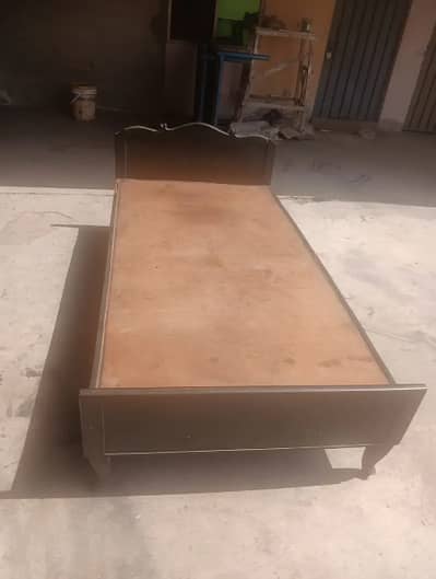 Shesham bed without fault 2x ( Single bed )