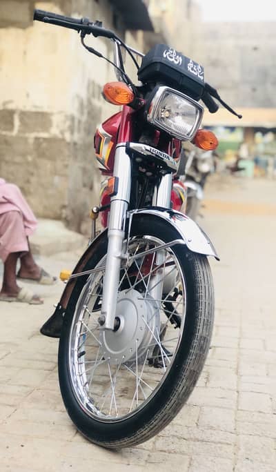 Honda cg 125 Karachi number