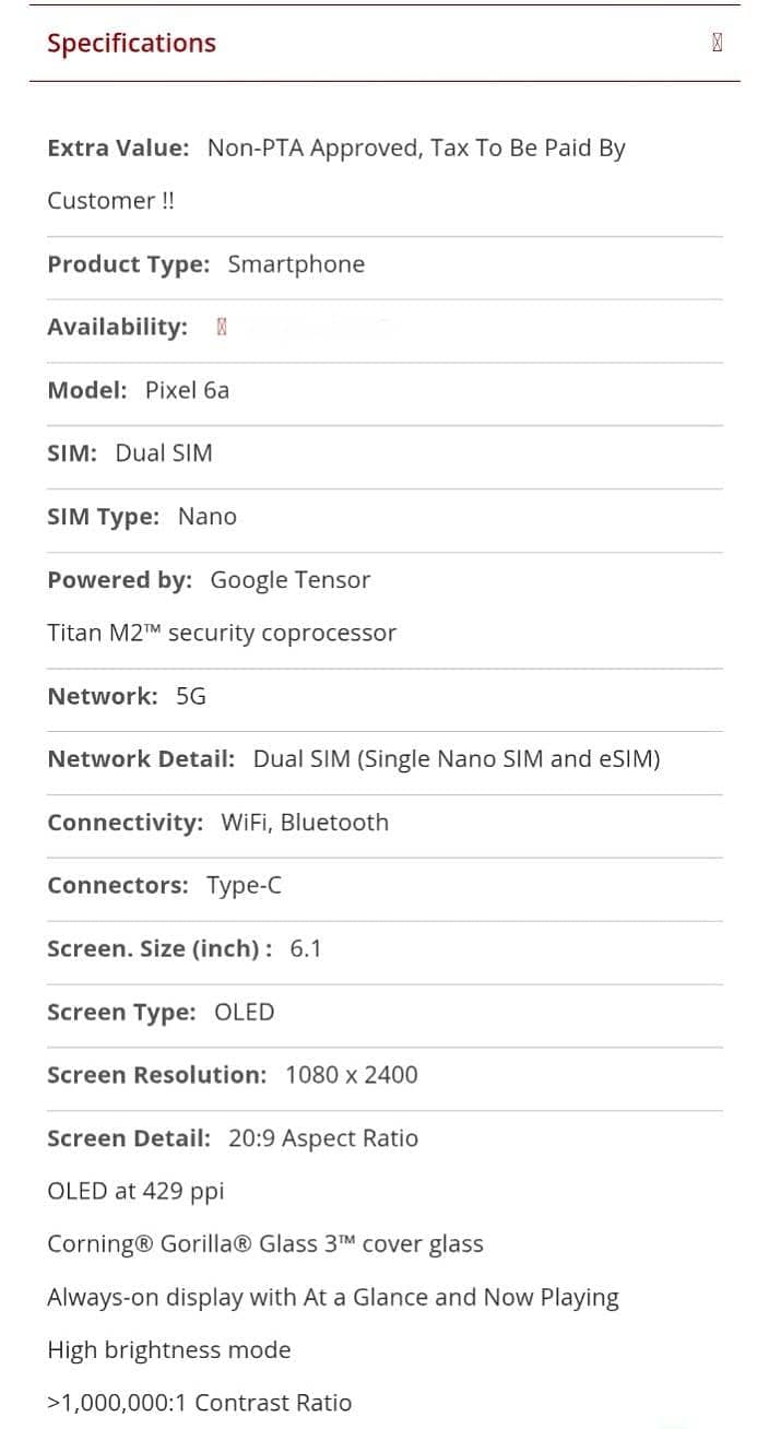 Google Pixel 6a 2