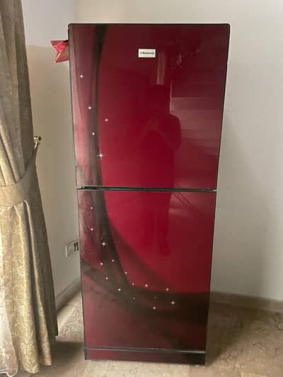 Glass door fridge large size