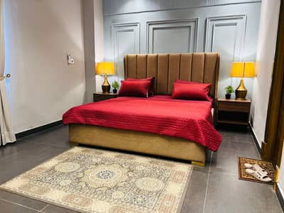 Per day 1bed ROM full furnished apartments safe and scour 100%coupe allow