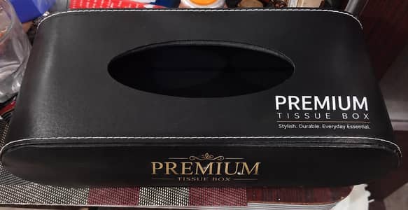 tissue box Holder leather
