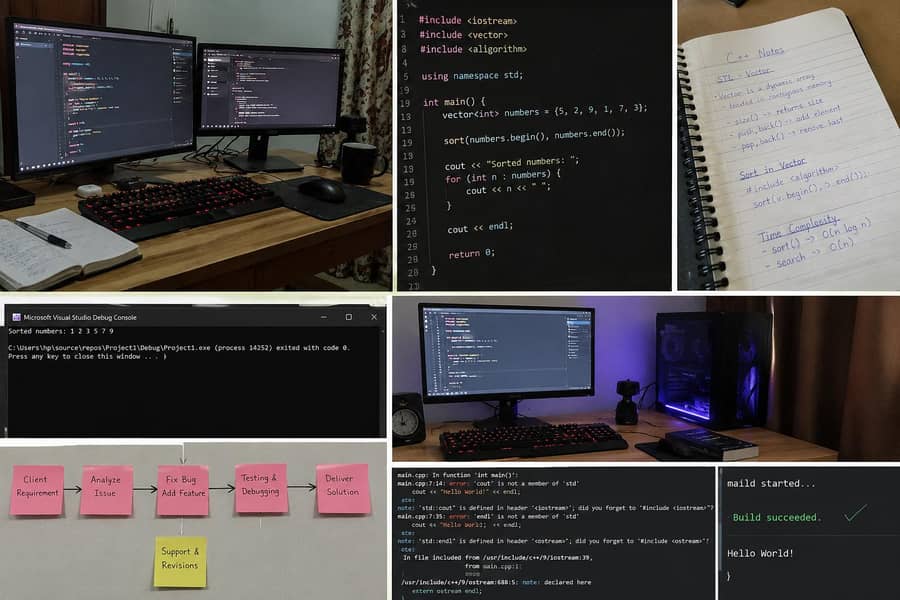 I will fix C++ , Unreal Engine and software bug, debug you code 1