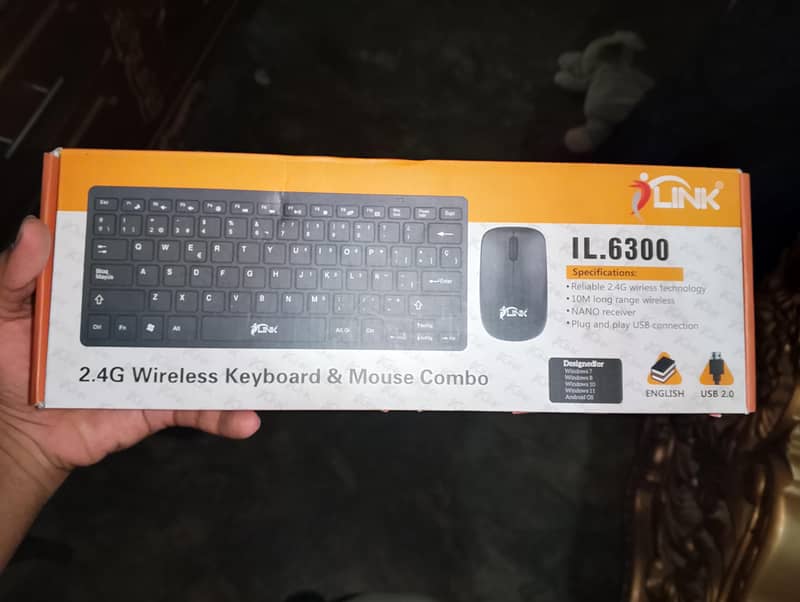 Wireless Keyboard Mouse 1