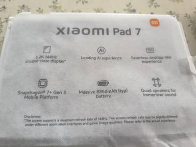 Xioami pad 7