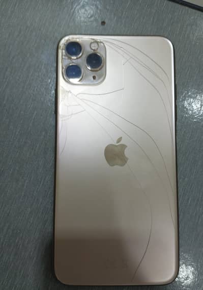 Apple iPhone 11 Pro Max Bypass hona wala ha parts ka liya rabta kara