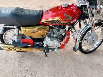 Honda cg 125se gold