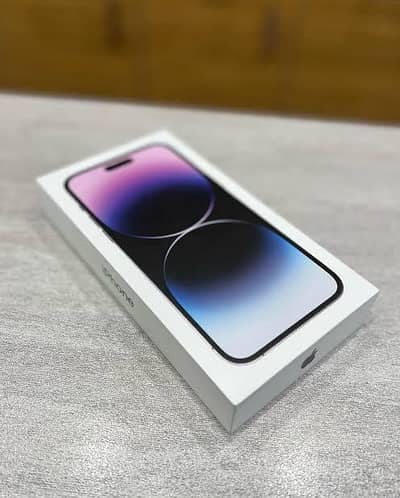iPhone 14 pro 256Gb, Box Pack, Pta Approved,  Non Active