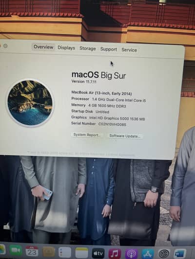 MacBook Air 2014 model and 128 gb