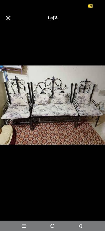 Iron  sofa set