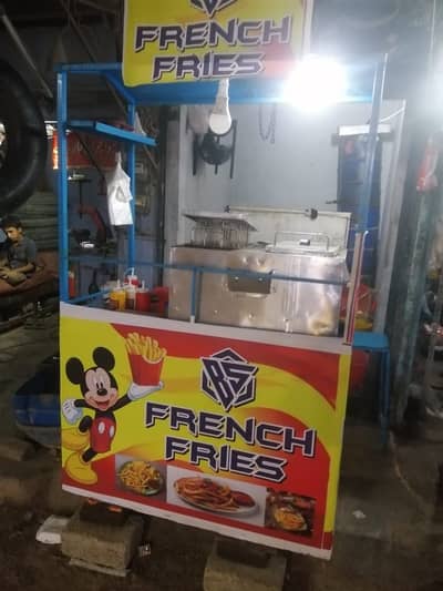French fries completely setup for sell urgent with reasonable price