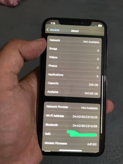 iPhone x non pta