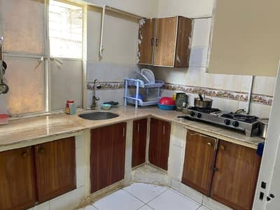 2bed lounge 1st floor 750 sq ft Sb project Gulshan iqbal block 2 Rent demand 35k*Code(16789)*
