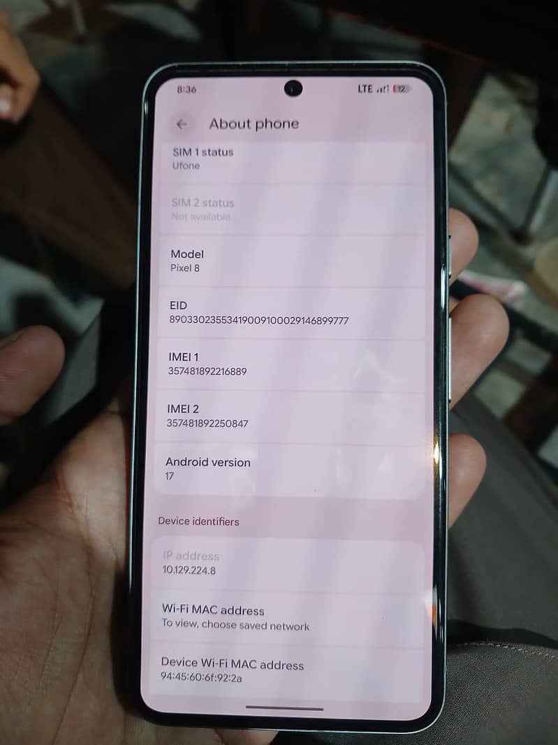 Google Pixel 8 5