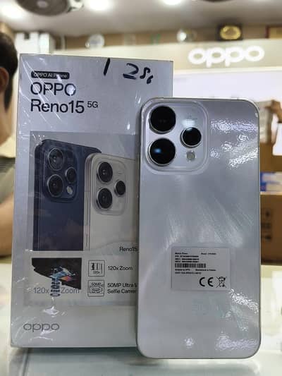 Oppo Reno 15 12/256  8 months warranty