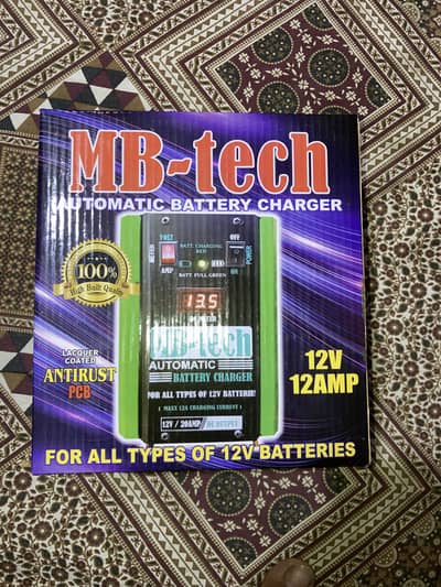 12AMP battery charger