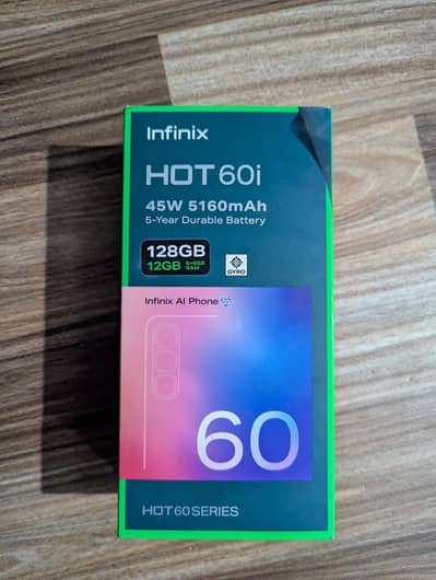 Infinix Hot 6 I 10/10 Complete Box with Warranty