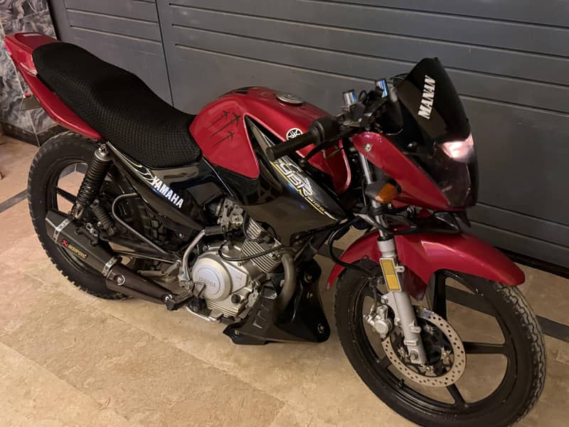 ybr full modify with PPF 4