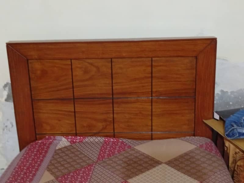 solid wood single bed 2