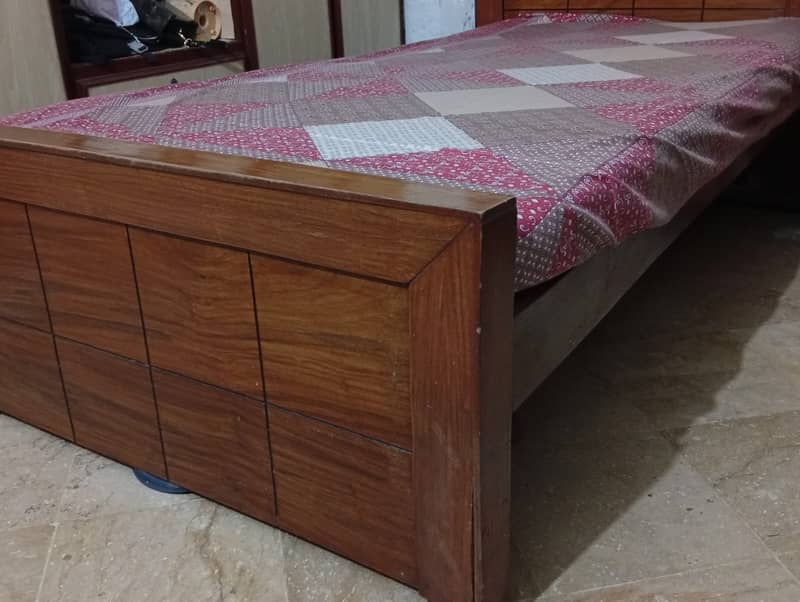 solid wood single bed 3