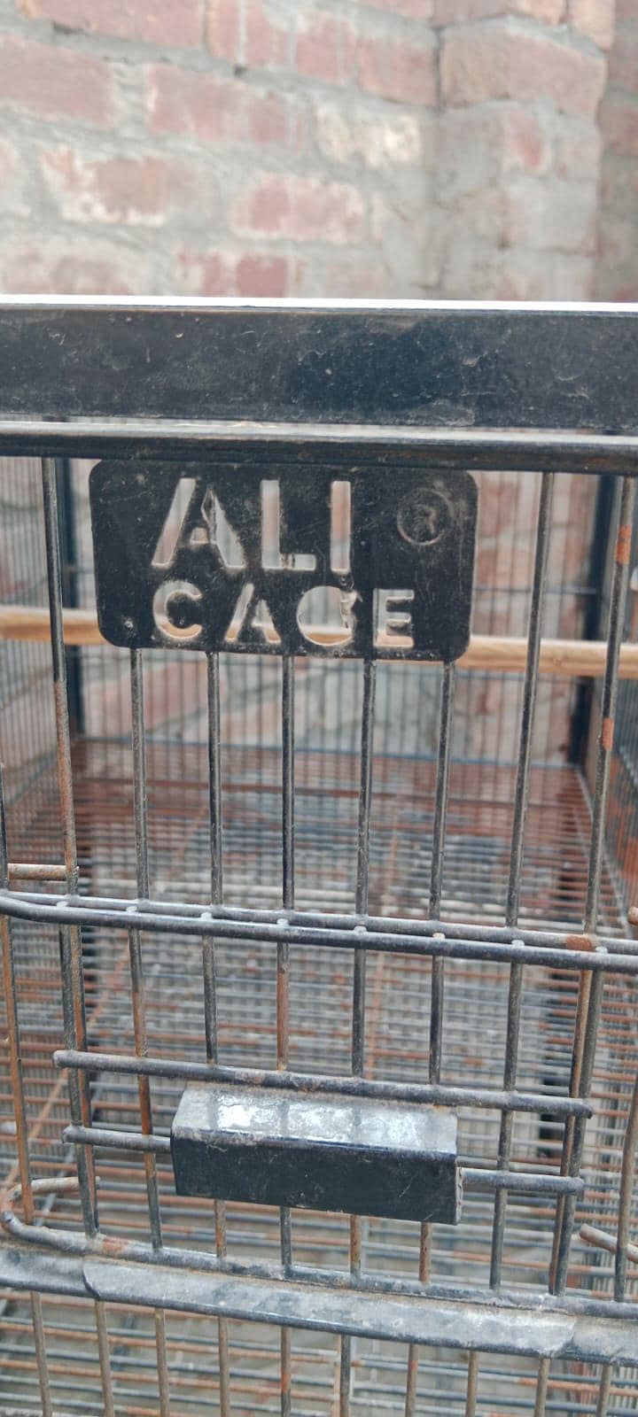 cage height 15" depth 2.5' wirth 1.5' 1