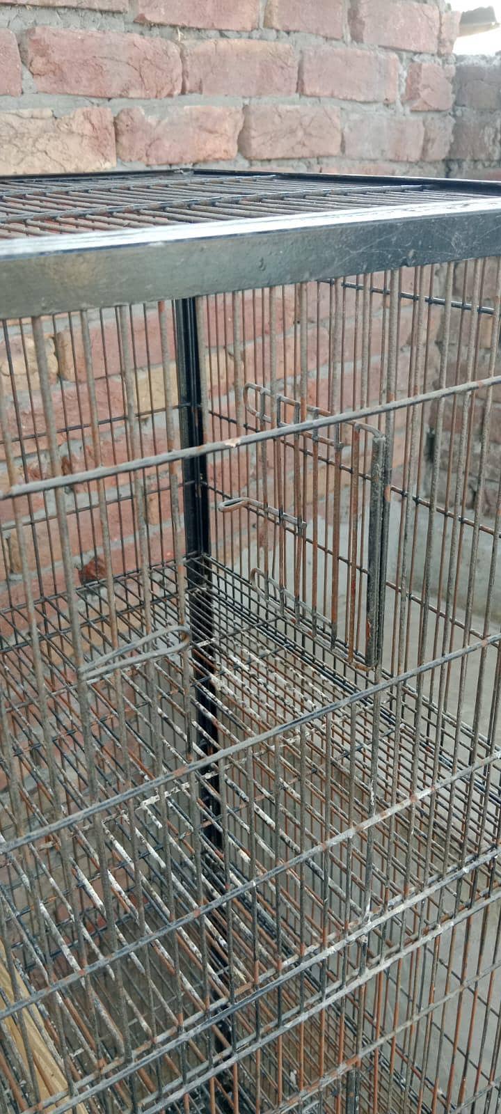 cage height 15" depth 2.5' wirth 1.5' 4