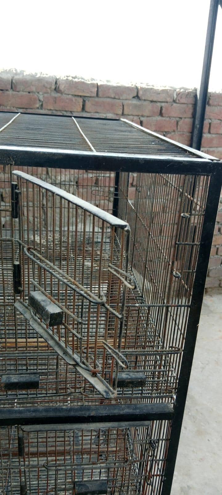 cage height 15" depth 2.5' wirth 1.5' 11