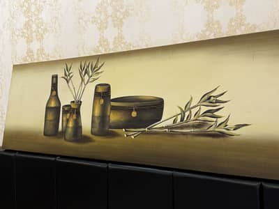 Hand painted big canvas
