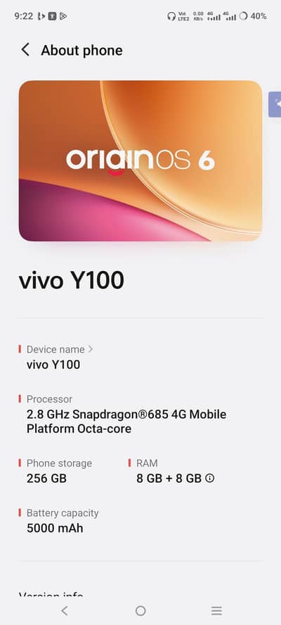 Vivo Y100