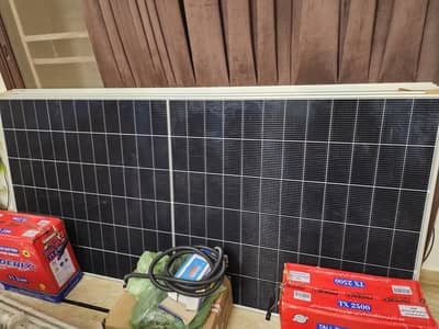 Solar panel 3Kw system, inverter and accessories