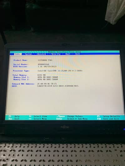 laptop i5 2nd gen  touch screen 8gb ram 350 ssdand hdd